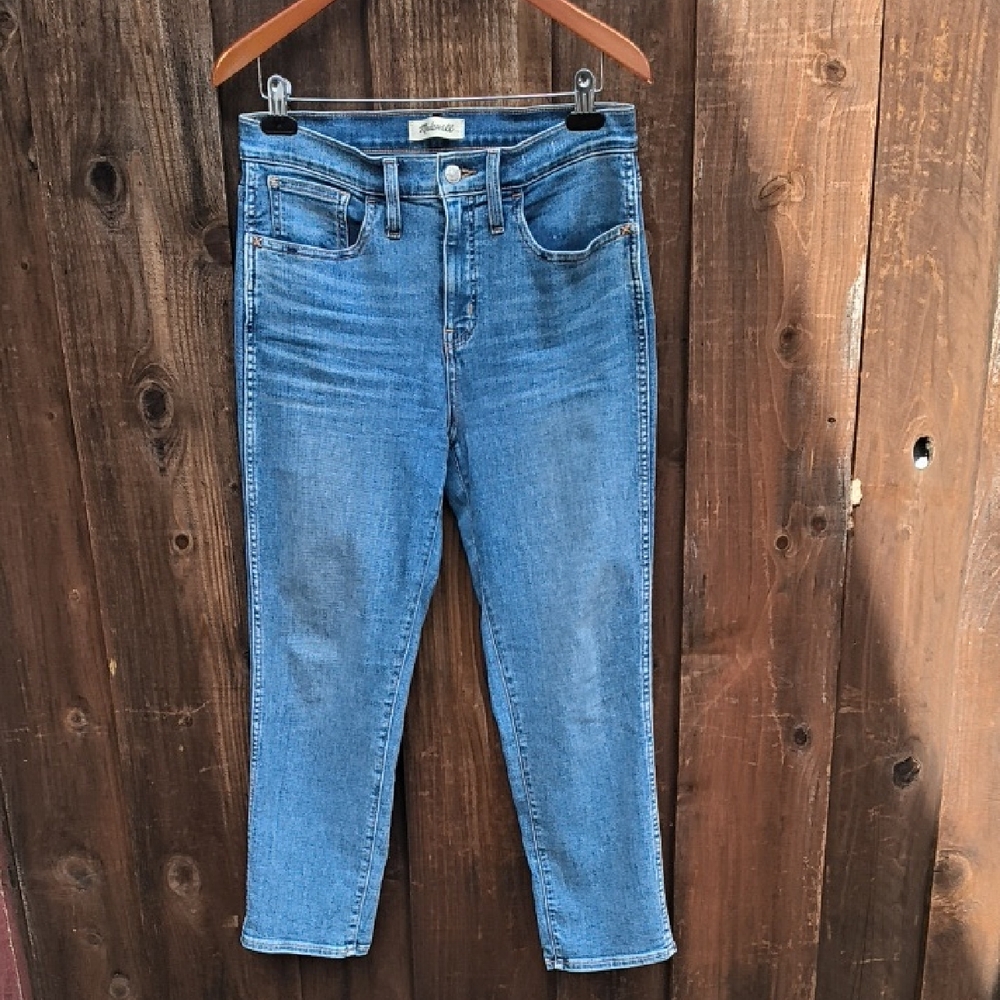 MADEWELL Roadtripper Stovepipe Jeans Arverne Wash Size 29P